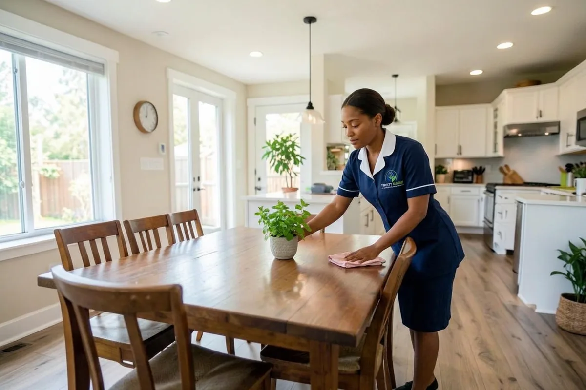 Black South African professional providing Live-Out & Part-Time Helpers
